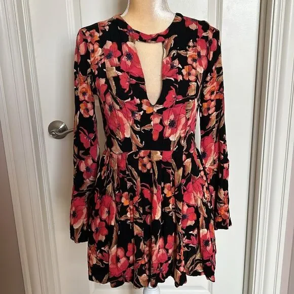 Free People Floral Dress(size 6) - Picture 6 of 9